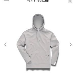 Ten thousand midway tech hoodie (Large) worn a hand full of times